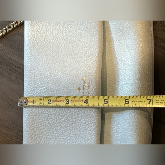 2 pc Kate Spade Crossbody Bag & wallet w/ Leather & Chain 2 straps Island Water - Picture 16 of 16